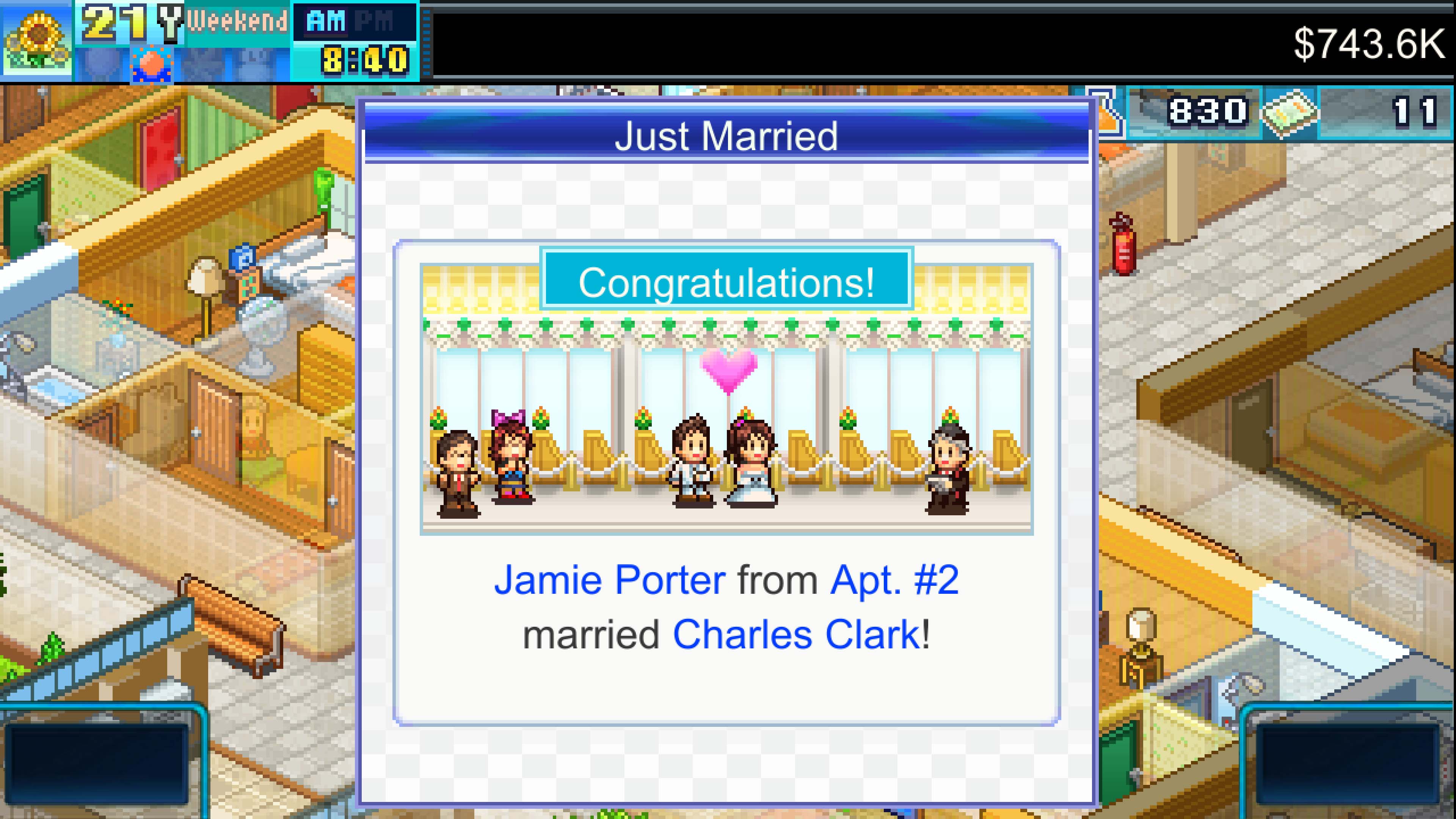 kairosoft skærmbillede