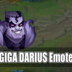 Få Giga Darius emote gratis i League of Legends Creo Gaming