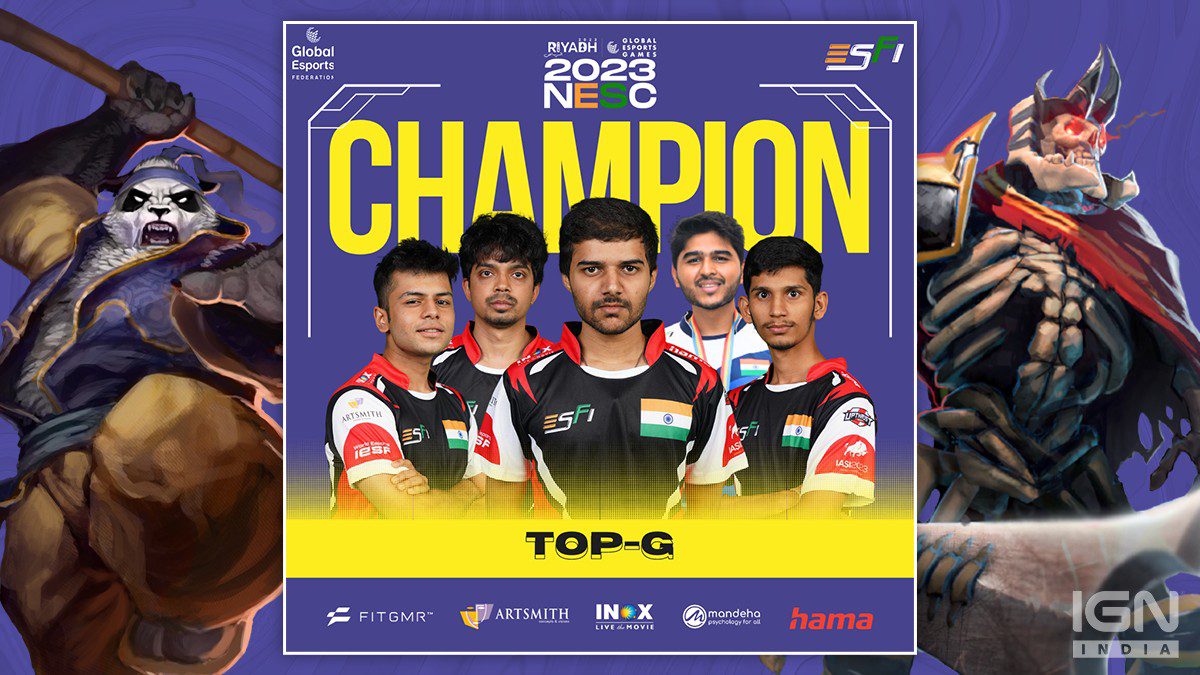 Team Top-G Emerge as DOTA 2 Champions at NESC 2023 to Earn a Spot at Regional Qualifiers