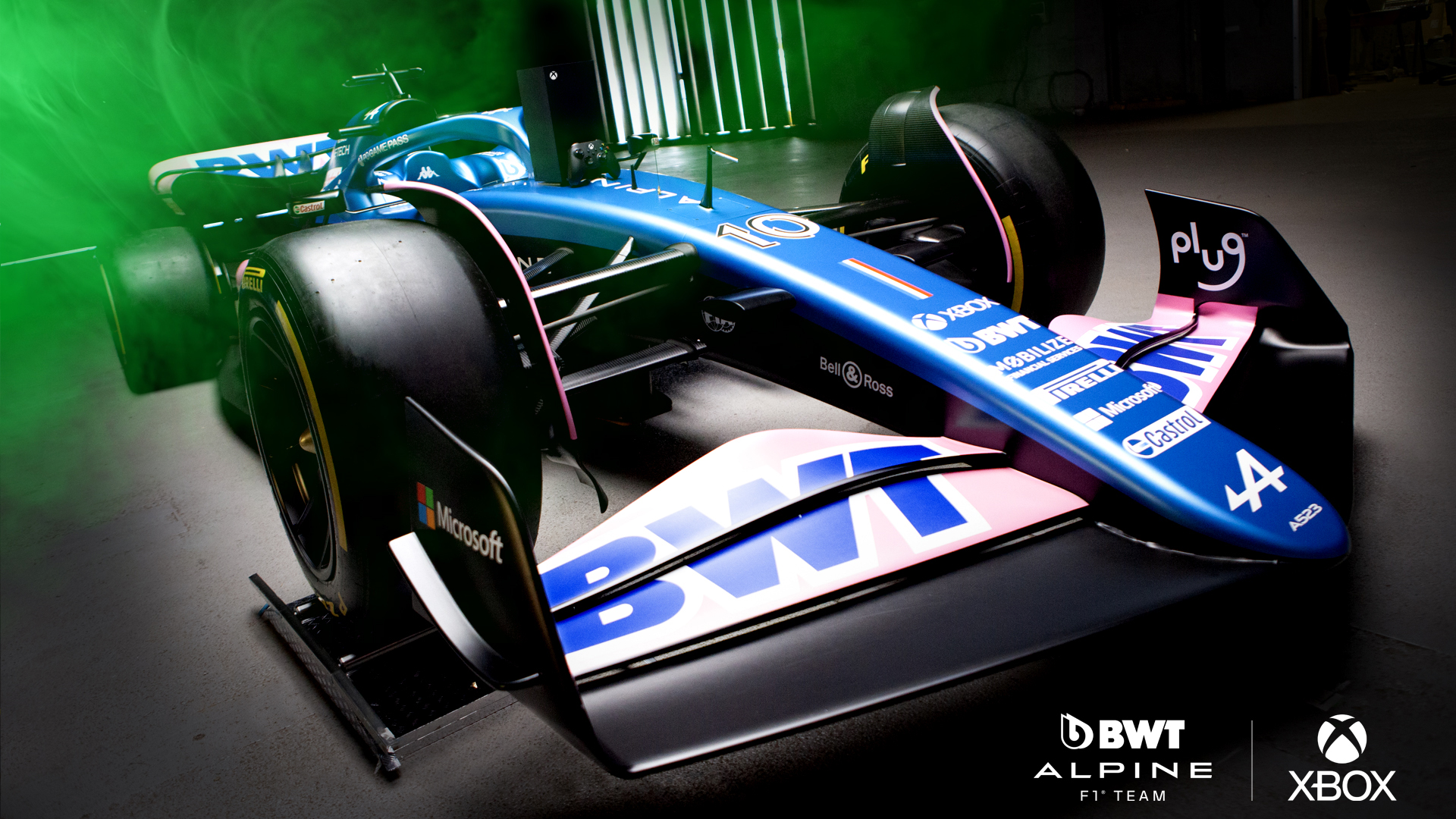 Video til Xbox bliver den officielle konsolpartner for BWT Alpine F1 Team