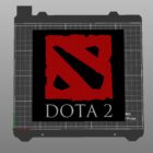 Dota2-cults-foto.jpg STL file Dota 2 Logo・3D print object to download