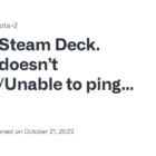 Steam Deck. Dota 2 kan ikke starte/oprette forbindelse til nogen region · Problem #2586 · ValveSoftware/Dota-2 · GitHub Steam Deck. Dota 2 doesn’t launch/Unable to ping any region · Issue #2586 · ValveSoftware/Dota-2 · GitHub