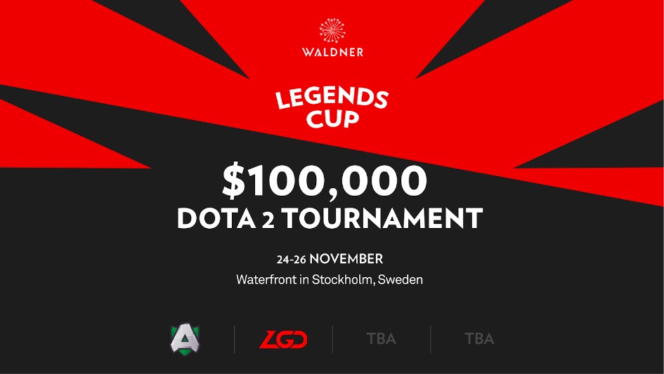 Waldner Cup and GRID Present Dota 2 Legends Cup in Stockholm