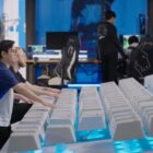 Alienware constructs massive mechanical keyboard and mouse, uses them to play DOTA 2