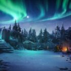 Dota 2-spillere reagerer skuffet på opdatering 7.34e A Frostivus-themed forest in Dota 2