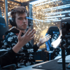 Ventilen springer måske over at lave en Dota 2 True Sight dokumentar til TI 2023 Miposhka throwing his hands up after winning TI12.