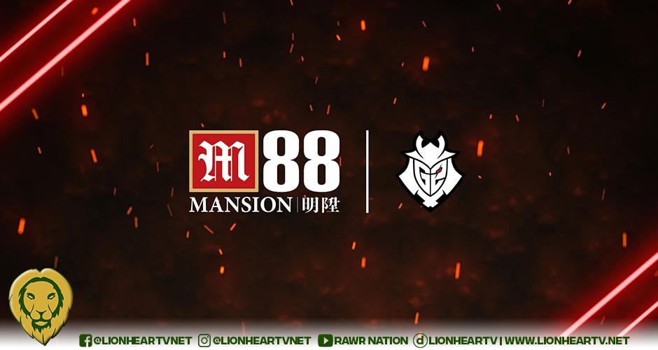 G2 Esports Announces Partnership with M88 Mansion for DOTA 2 and Counter-Strike Teams
