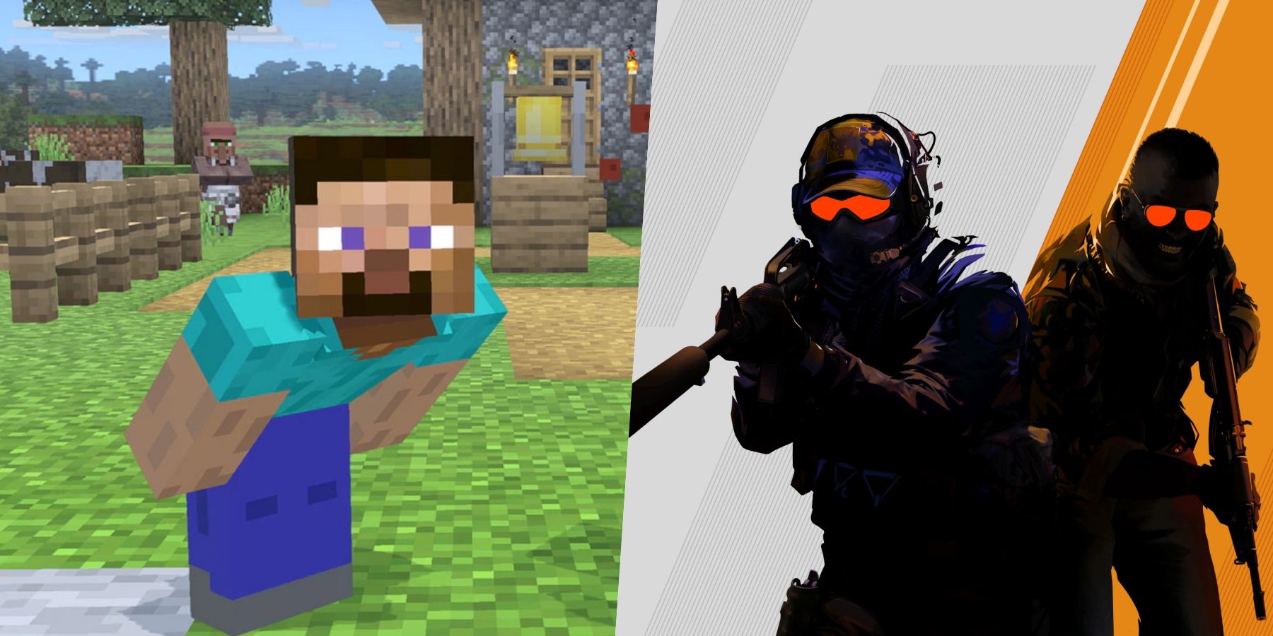 android, minecraft player perfectly recreates counter-strike 2
