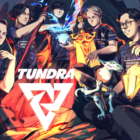 Topson drøm død da Tundra underskriver tidligere TSM Dota 2 roster Tundra Esports' Dota 2 team illustrated around the team's logo.