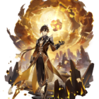 Zhongli fra Genshin Impact på Wikipedia Creo Gaming