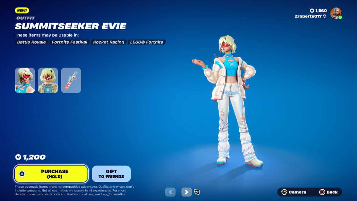 Fortnite: Evies længe ventede hud diskuteres i fællesskabet