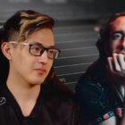 Nordamerikansk stjerne overtager førstepladsen på Watson's Dota 2 leaderboard Watson and Quinn in front of Dota 2's leaderboard.