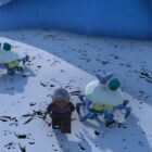 Placering af Rollerball og Frost Shell i Lego Fortnite Creo Gaming