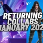 Return of Fortnite-samarbejder til butikker (januar 2024) Creo Gaming