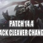 Black Sword-opdateringer i League of Legends Patch 14.4 Creo Gaming