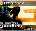 Counter-Strike: Global Offensive Server [CSGO] SAPPHIRE #3 