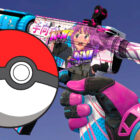 Pokemon comes to Counter-Strike 2 with amazing Poke Ball sticker craft