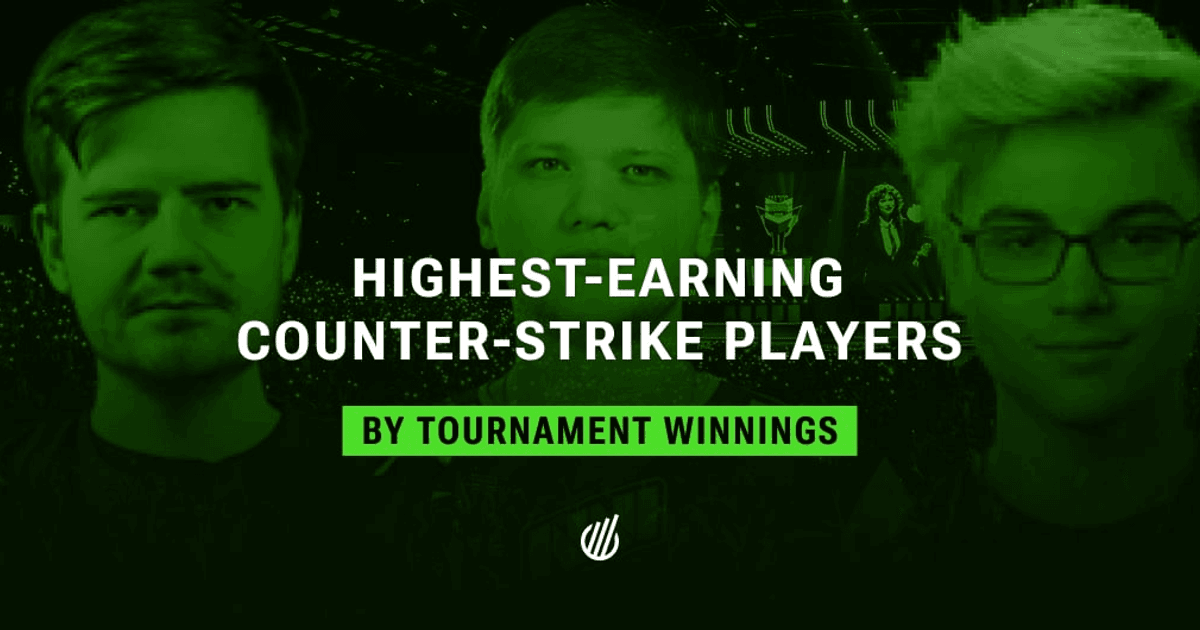 The highest-earning Counter-Strike esports professional players