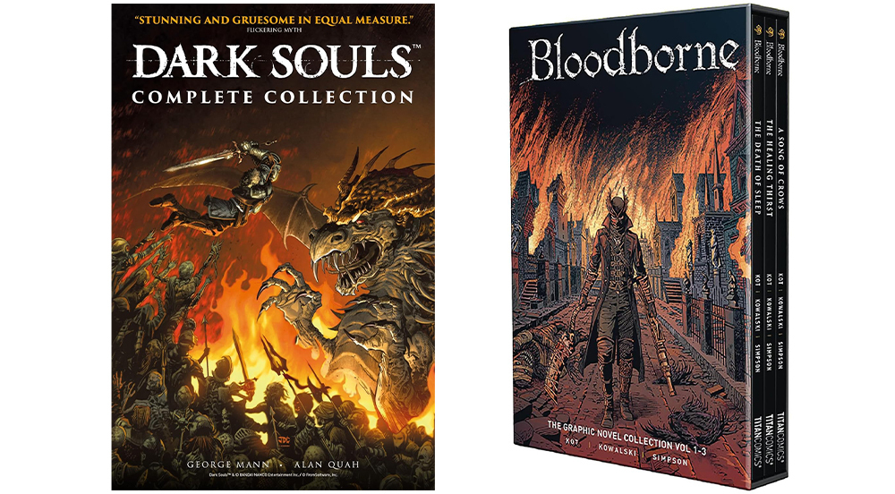 Dark Souls: Complete Collection og Bloodbone Vol.  1-3 æske sæt