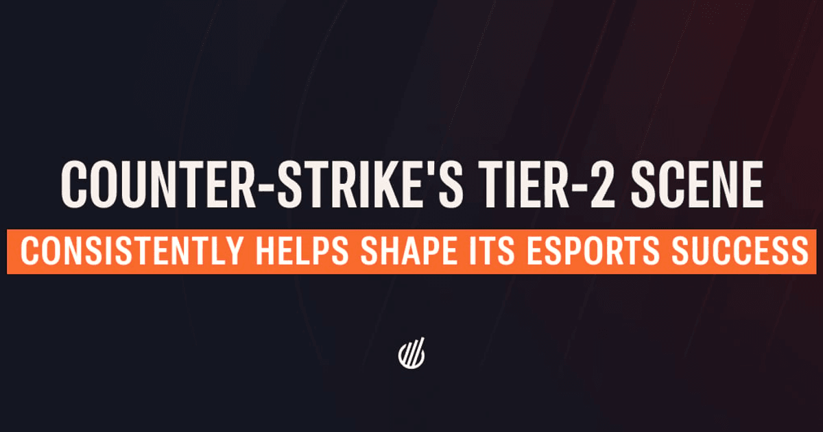 Counter-Strike's tier-2 scene's underrated role in shaping its esports success