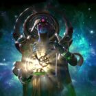 Dota 2 Patch 7.36a: Nye helte, opdaterede mekanikker & masser af justeringer Oracle holds a glowing orb among the stars in Dota 2.