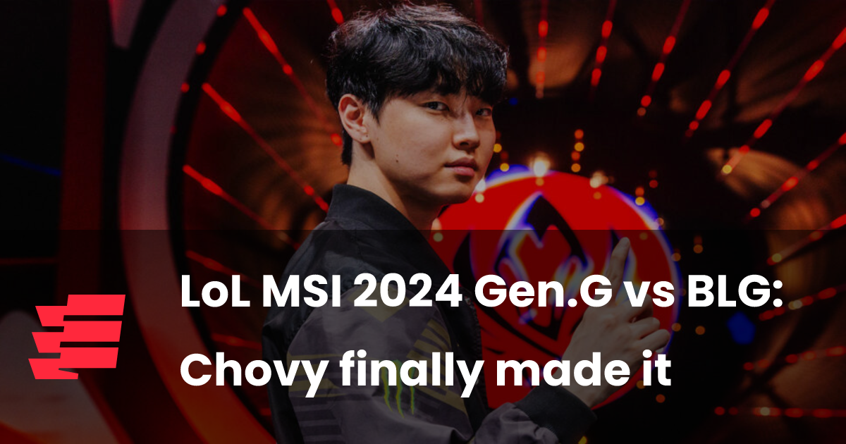 Gen.G knuser Bilibili Gaming i MSI 2024-semifinalerne Gen.G knuser Bilibili Gaming i MSI 2024-semifinalerne