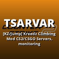 [KZ/Jump] Kreedz Climbing Mod CS2/CSGO Servers, Counter-Strike 2/GO monitoring