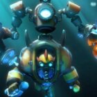 Dota 2 loading screen featuring the hero Tinker with his Submerged Hazard set