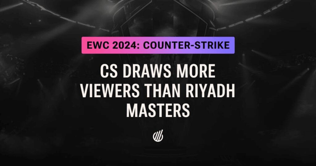 Esport World Cup 2024 CS:GO Seertal Resultater - Creo Gaming