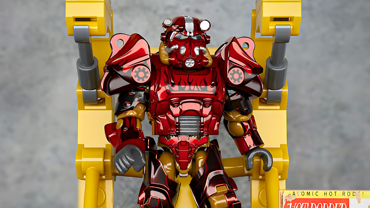 Bethesda Reveals Fallout T-60 Power Armor Action Figure Collection In Collaboration With MEGA