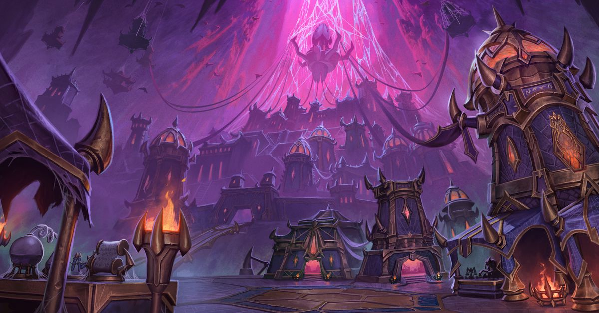 A new World of Warcraft animatic shows big bad Xal’atath making friends