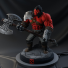 Støt os og vores fællesskab på Cults3D - Garanteret kvalitet og kreativitet! Copy-of-Art-1.png Axe Dota 2 3D Print Model STL