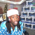 Kai Cenat udlodder 20 PS5'er under sin Christmas Fortnite-stream Creo Gaming