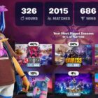 Fortnite Wrapped stats
