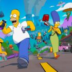 Fortnite Simpsons screenshot with GamesRadar+ Best of 2025 badge in upper right corner