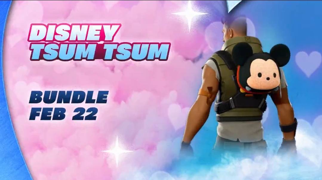 Disney Tsum Tsum Back Blings Coming to 'Fortnite'