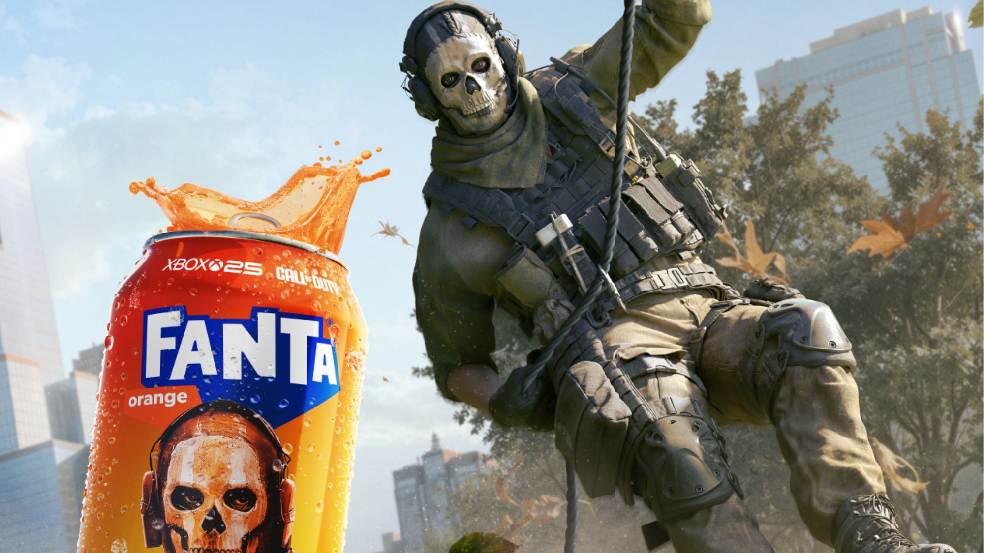 Players can 'unlock Xbox-themed interactive challenges' by buying special edition Fanta cans plus win in-game content for Call of Duty and World of Warcraft, along with console prizes