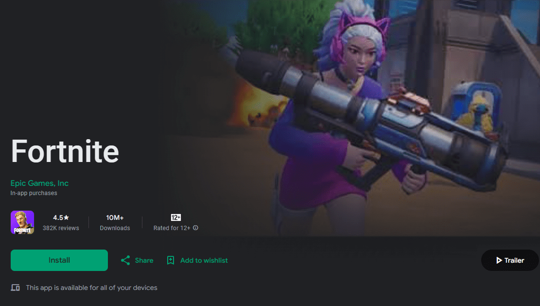 No more workarounds needed as Fortnite is back on the Google Play Store