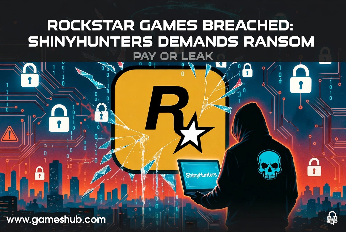 Rockstar Games Data Breach: ShinyHunters Threaten GTA 6 Leaks After Cloud Hack