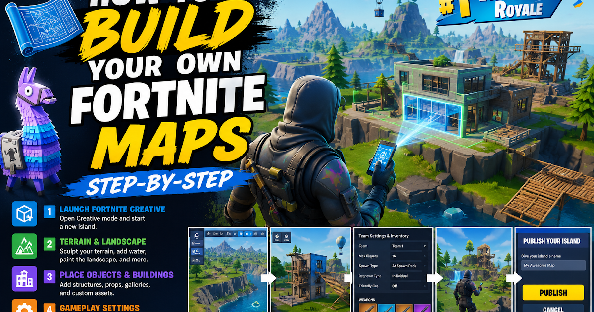 How to Build Your Own Fortnite Maps: Step-by-Step