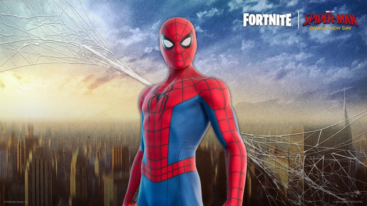 Spider-Man: Brand New Day Collab Comes to Fortnite